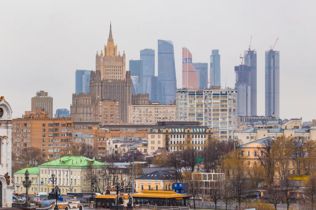 Квартира в доме правительства с видом на кремль