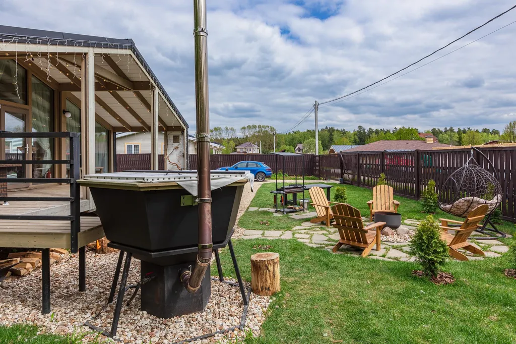 Коттедж Дом "Свет" с 3 отдельными спальнями и чаном — Семеновское