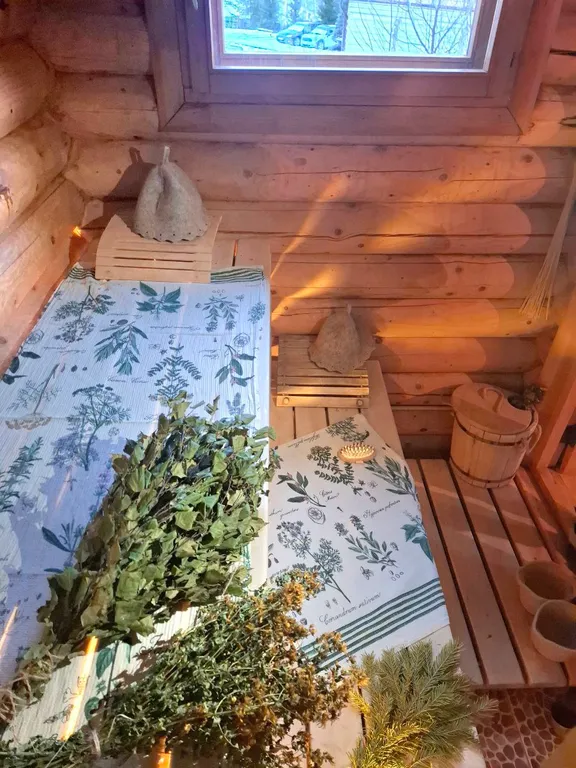 Баня дом на заливе