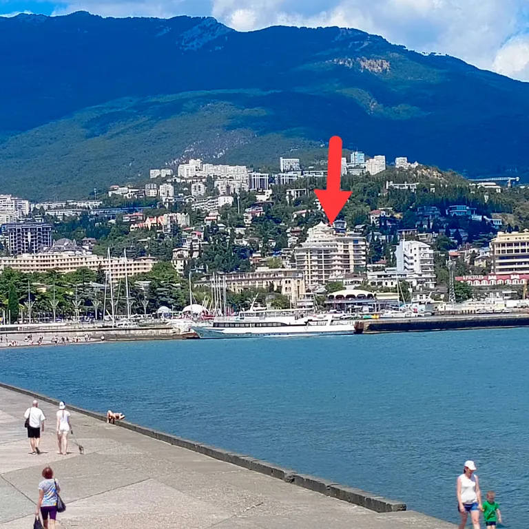 Апартаменты с видом на море и горы