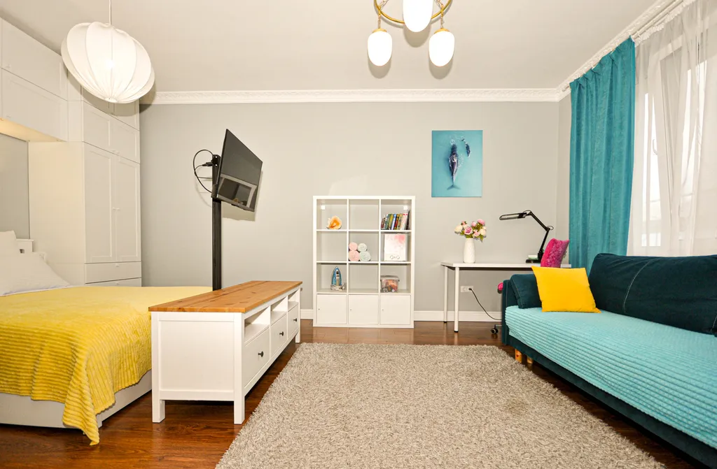 Уютная квартира с китами