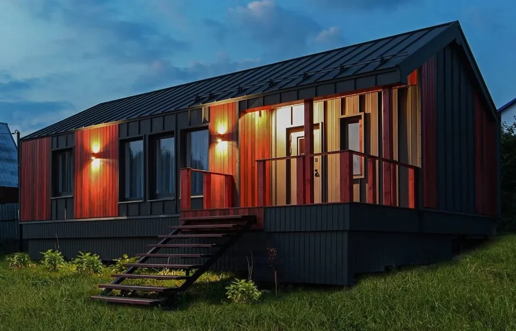 Дом рядом с озером