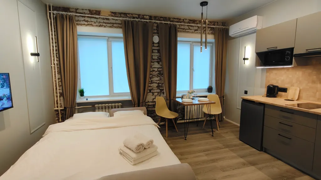 Квартира Уютная квартира-студия рядом с набережной — Ярославль