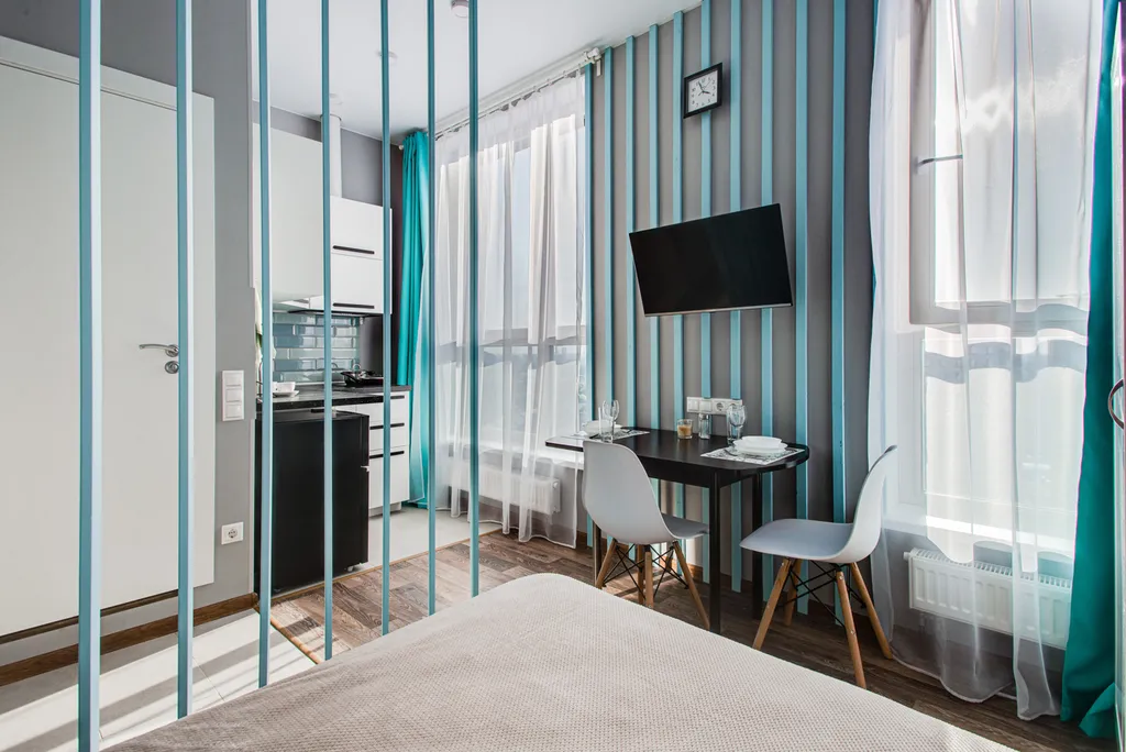 Светлая квартира в ЖК Невский — аренда посуточно в Москва