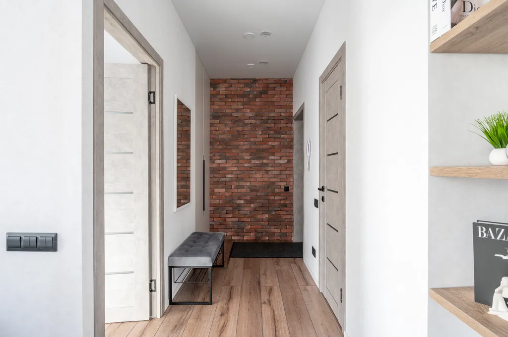 Просторная стильная квартира с видом на горы