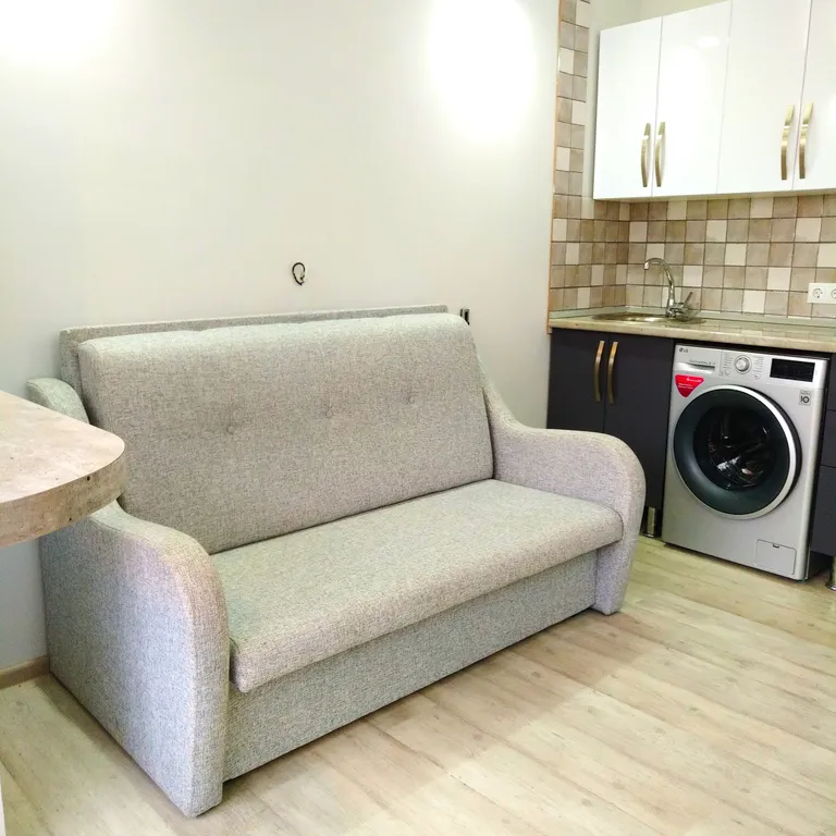 Студия с видом на море и зоной барбекю