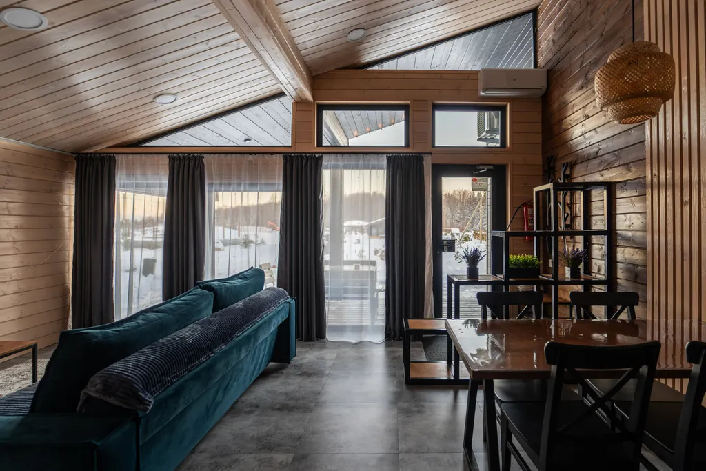 Коттедж 75 м2 на береговой линии бухты Выборгского залива