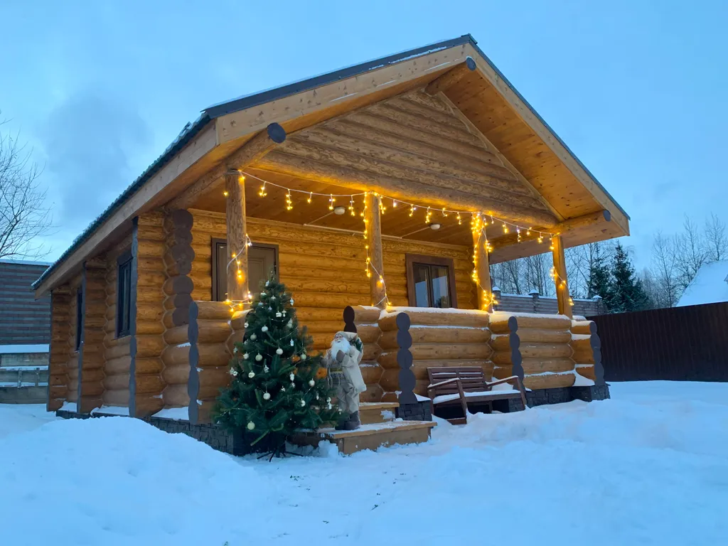 Коттедж Уютный дом из сруба — Горышкино