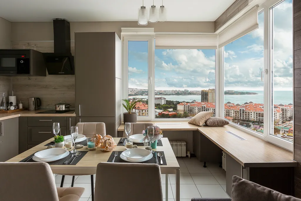 Квартира Aпaртаменты панорама & геленджик i family royal suite 2+2+2 гостя — Геленджик