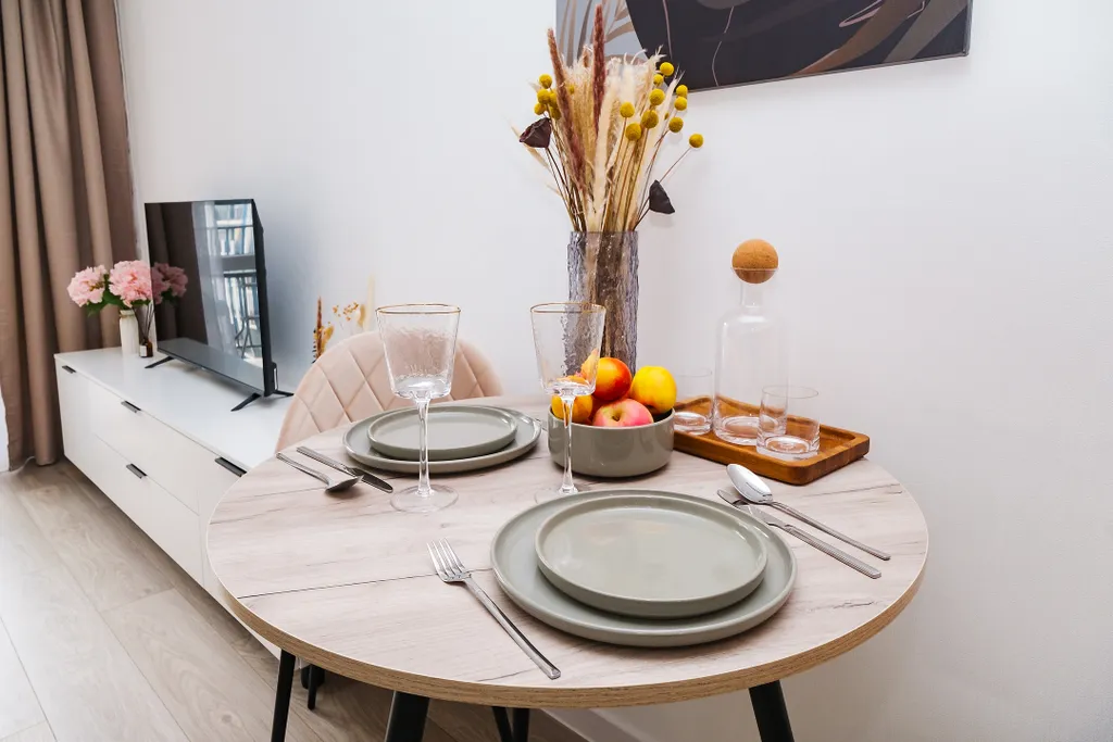 Светлая студия для семьи или компании, до моря 25 минут, парковка