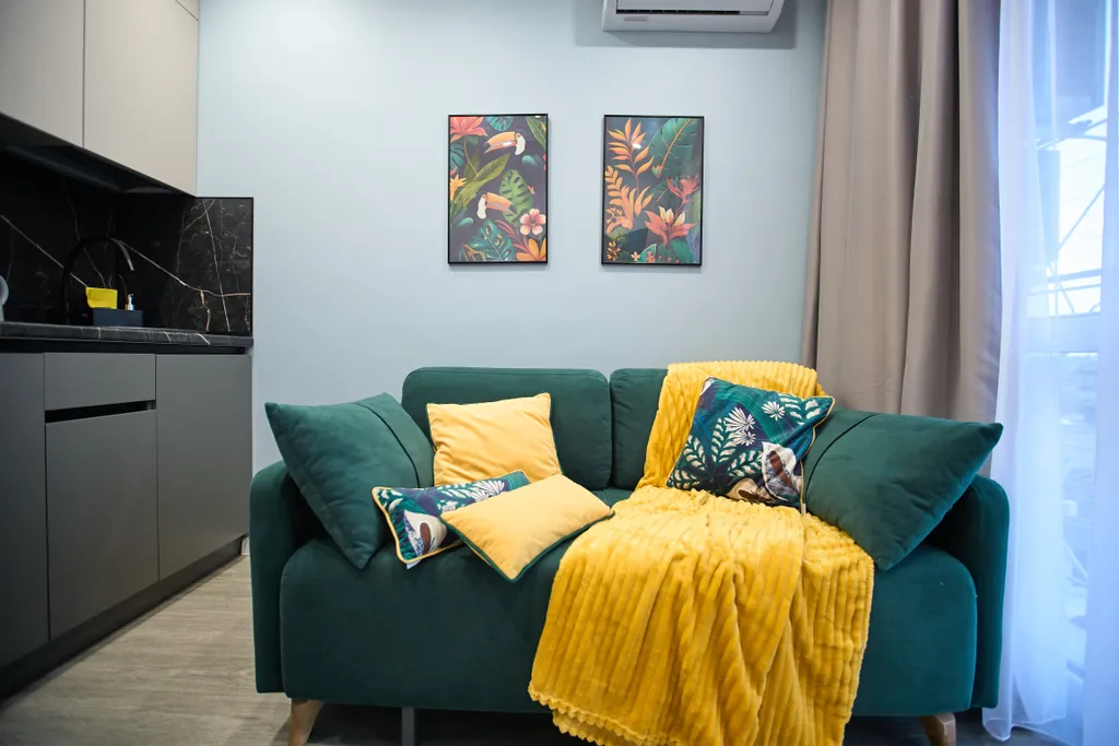 Солнечные апартаменты в ЖК Резидент