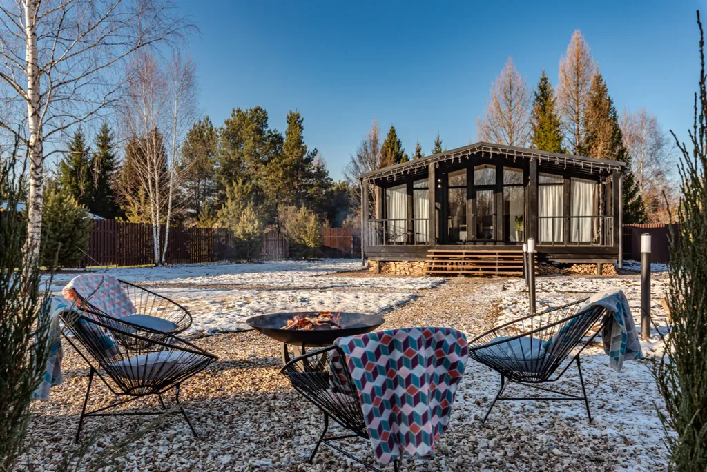 Коттедж Панорамный дом с сауной и камином — Семеновское