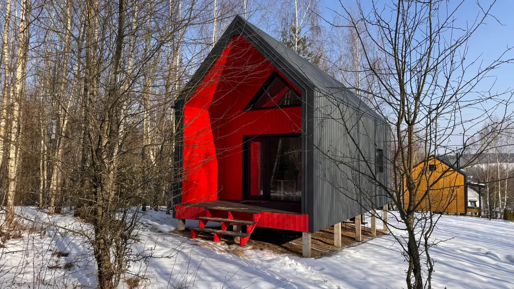 Коттедж Уютный барнхаус посреди леса в 15 минутах от Минска — аренда посуточно в Заславль