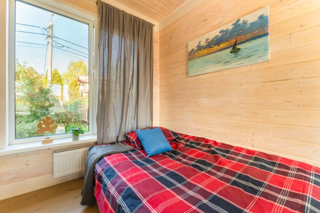 Деревянный Дом с бассейном и сауной в Москве