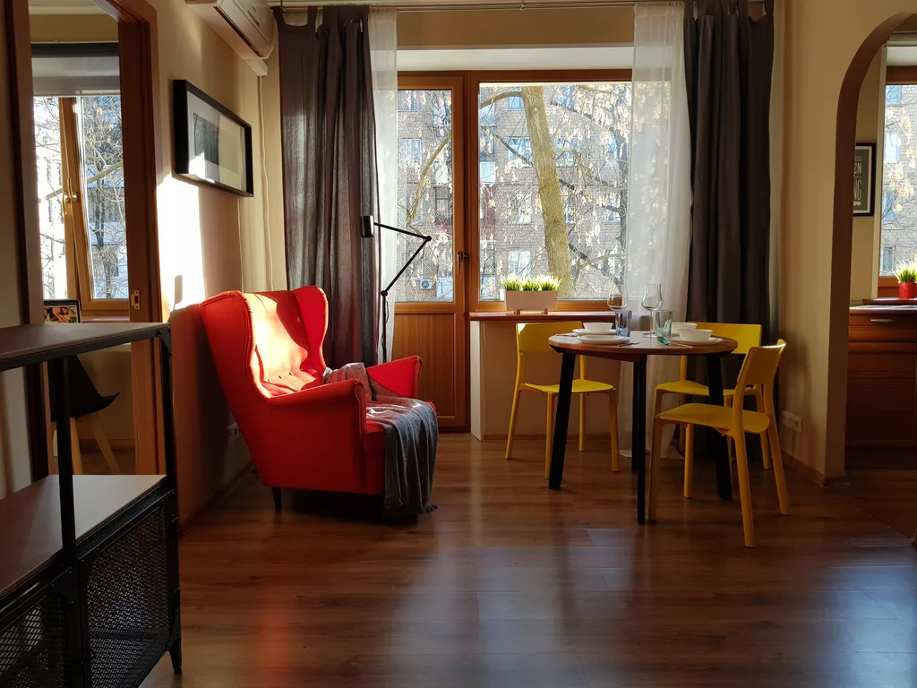 Квартира Квартира Уютная двушка рядом с Cити, Экспоцентром и ДКБ 9 — Москва