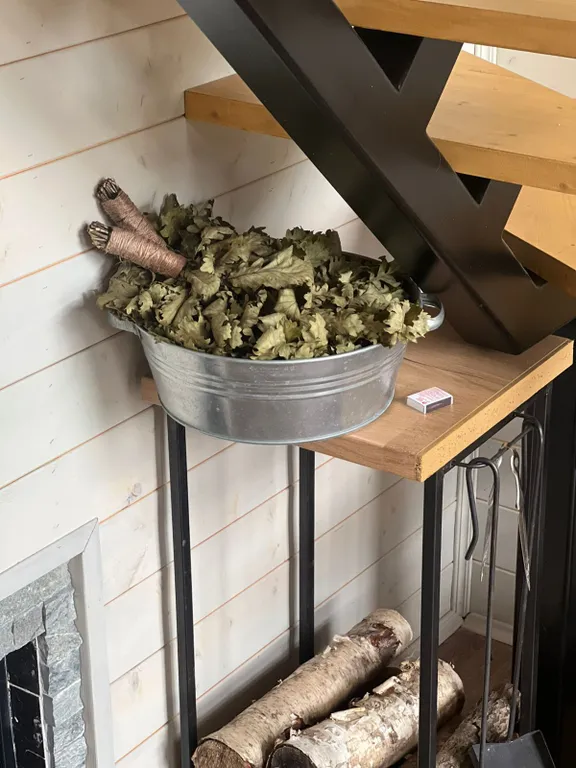 Дом баня с чаном