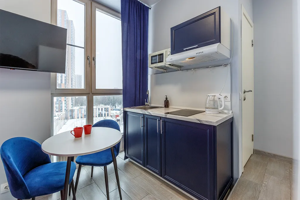 Квартира Квартира Студия в 5 минутах от метро Водный стадион — Москва