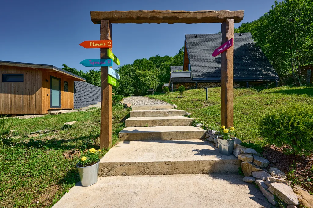 Уютный скандинавский домик в горах Адыгеи