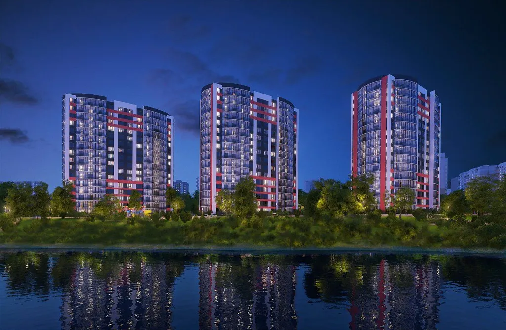 Студия с видом на реку