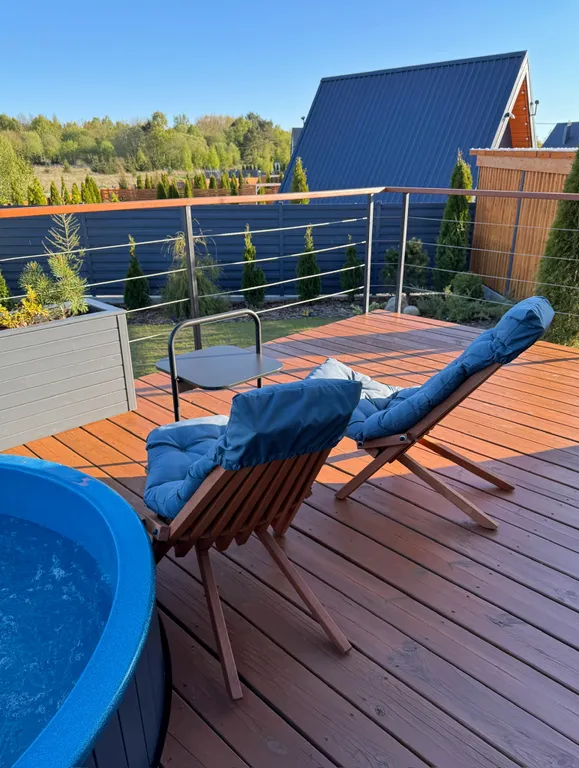 Стильный A-frame дом возле Балтийского побережья