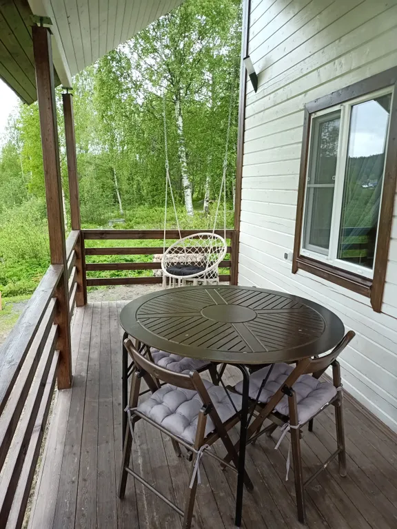 Дом с сауной на берегу Ладоги