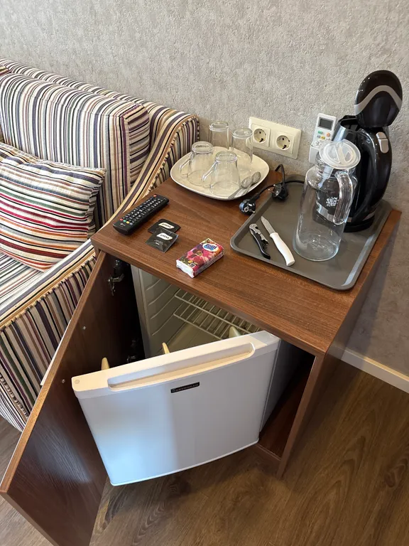 Квартира Делюкс, комната апартамент с балконом/террасой вид на горы, территорию — Сириус