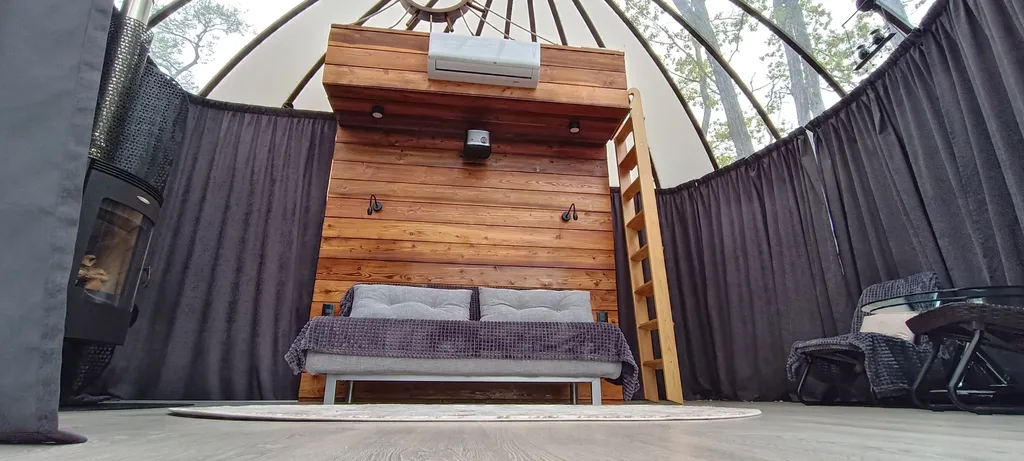 Комфортабельный Глэмпинг в пригороде Владивостока
