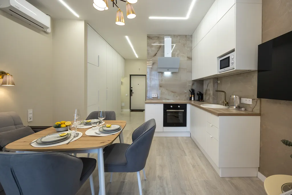 Квартира Квартира-студия с видом на море | Апарт Зеленоградск — Зеленоградск