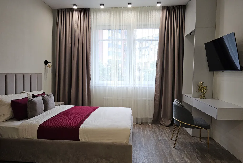 Квартира Квартира Рыбная деревня - студия с кондиционером на набережной — Калининград