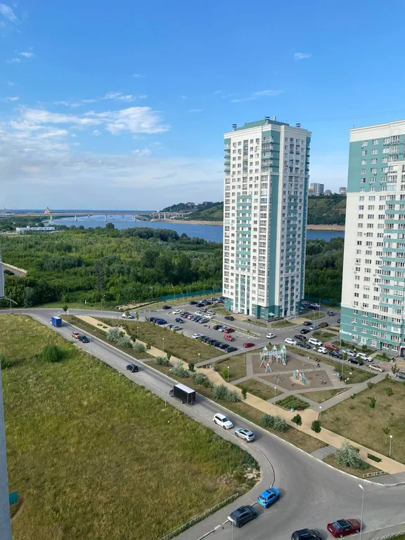 Уютная квартира с потрясающим видом на Оку ЖК Аквамарин