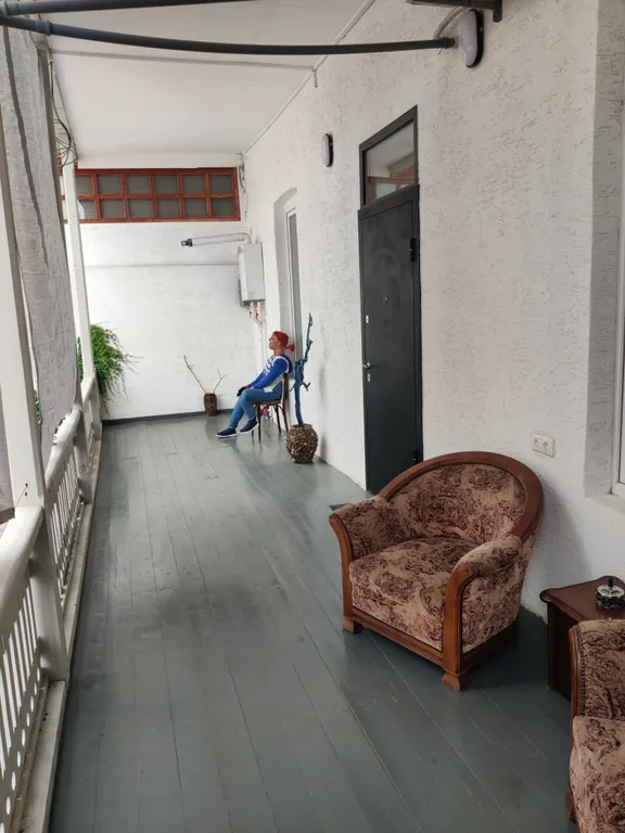 Nika's apartment in an old Tbilisi