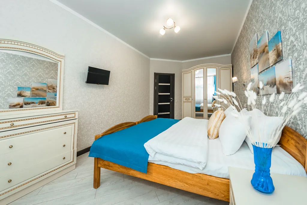 Квартира Квартира Просторная евродвушка — Анапа