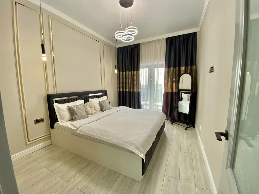 Квартира Апартаменты с террасой в ЖК Doublе Star — аренда посуточно в Алматы