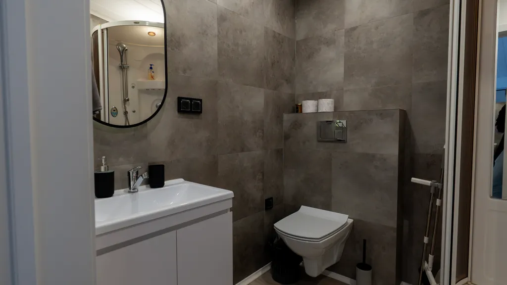 Уютный новый дом в стиле барнхаус