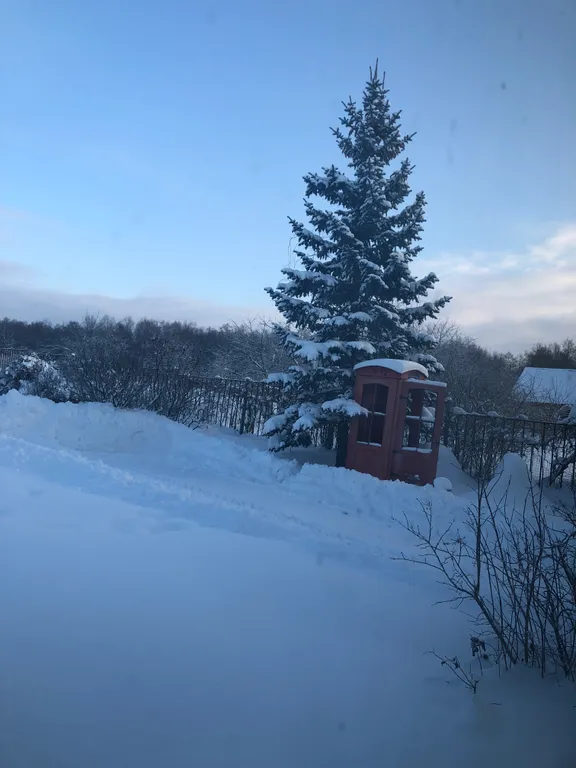 Уютный дом с камином в тихом живописном месте