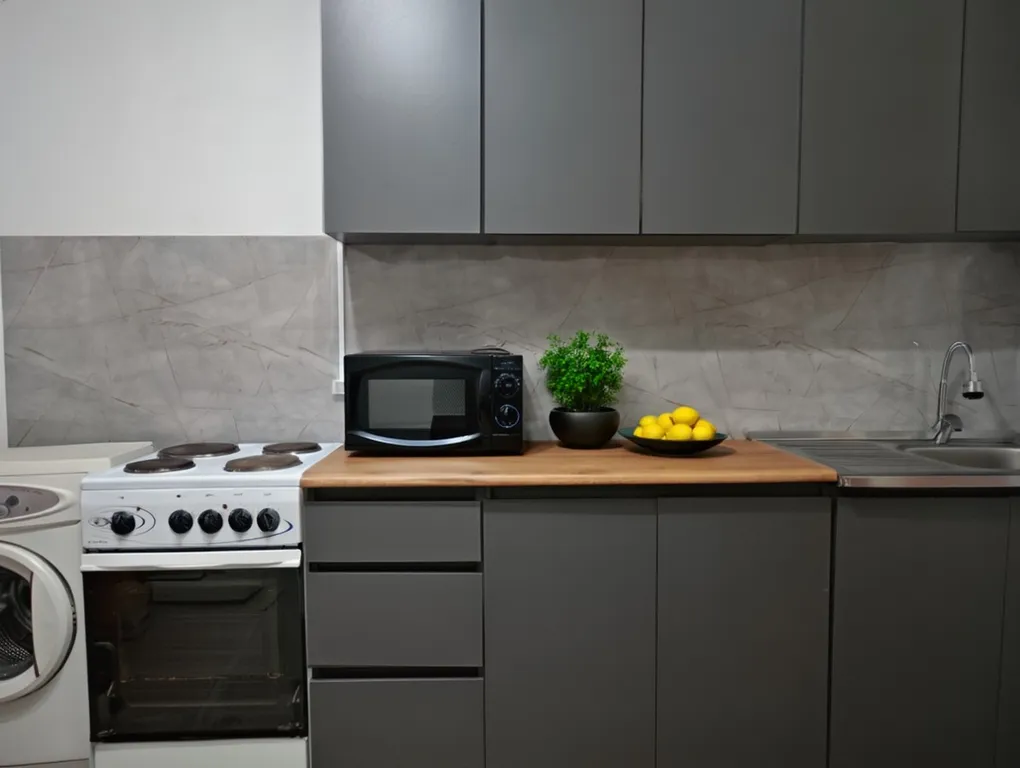 Тёплая однокомнатная квартира в центре с двуспальной кроватью