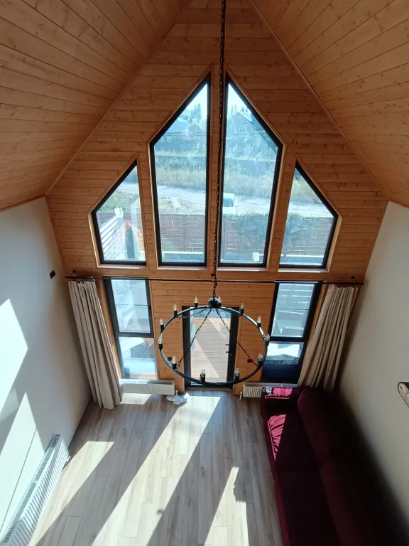 Aframe_KMV дом с горячим джакузи