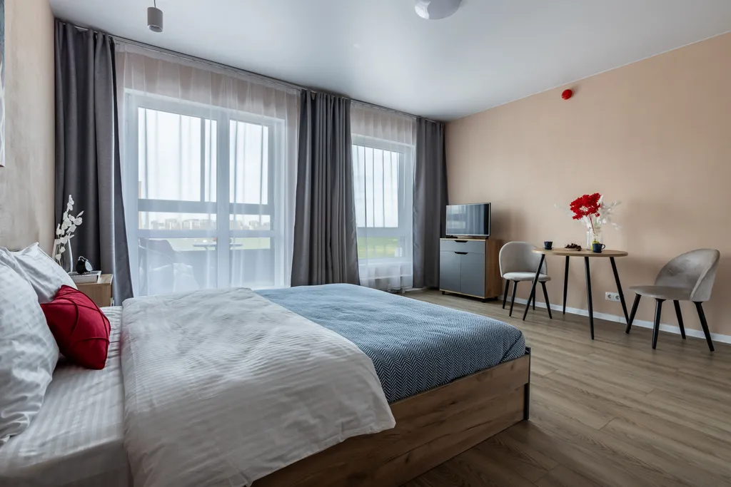 Студия комфорт с красивым видом