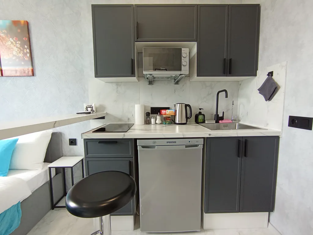 Квартира Квартира Уютная студия у метро Спартак — Москва