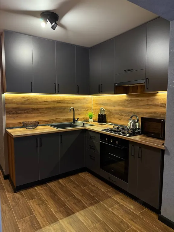 Однокомнатная квартира с завораживающей панорамой на горы