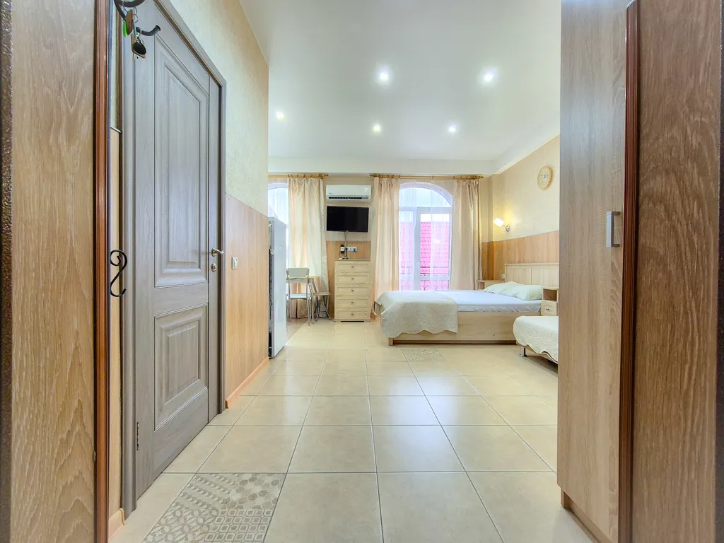 Квартира Квартира Студия с балконом для 4х гостей, Олимпийский парк — Сириус