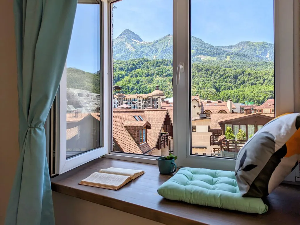 Квартира Роскошные двухуровневые апартаменты с панорамным видом на горы — аренда посуточно в Эсто-Садок