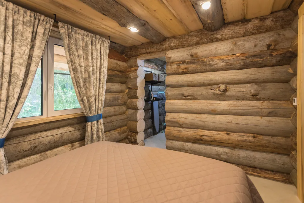 Коттедж из сосны Кело с видом на озеро