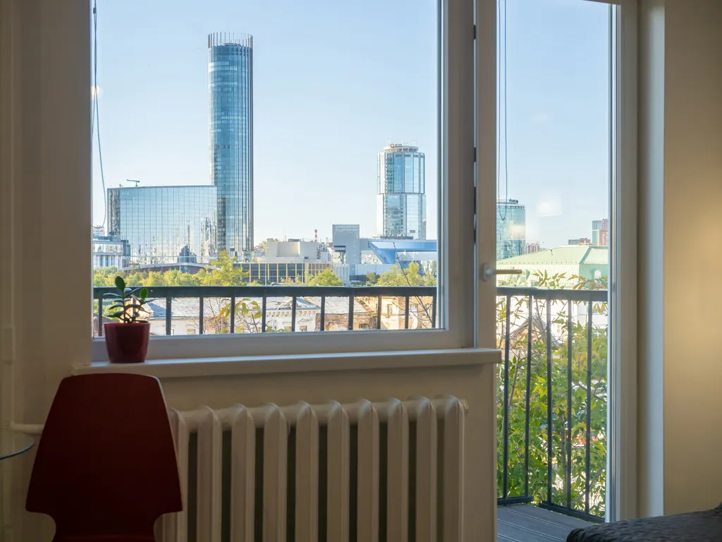 Квартира Квартира Центр, на набережной, с видом на Екатеринбург-Сити — Екатеринбург