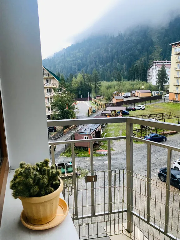 Квартира с прекрасным видом на горнолыжный склон горы Мусса-Ачитара