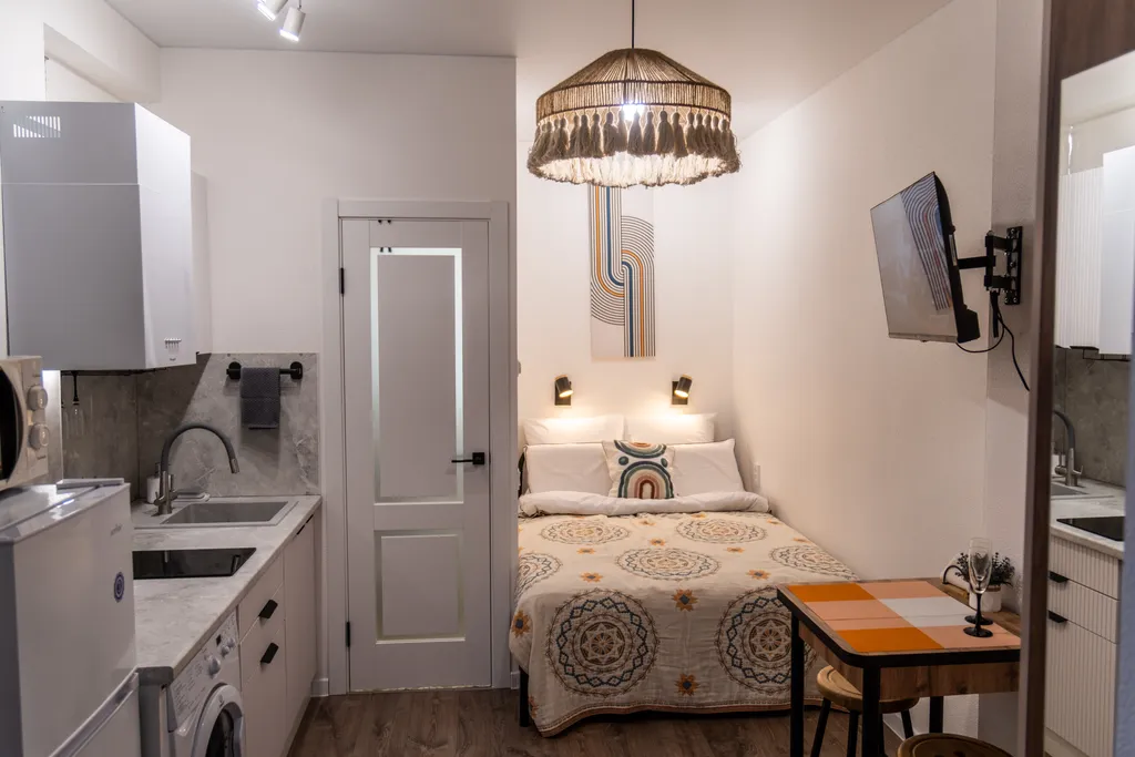 Уютная студия со своим отдельным входом с улицы