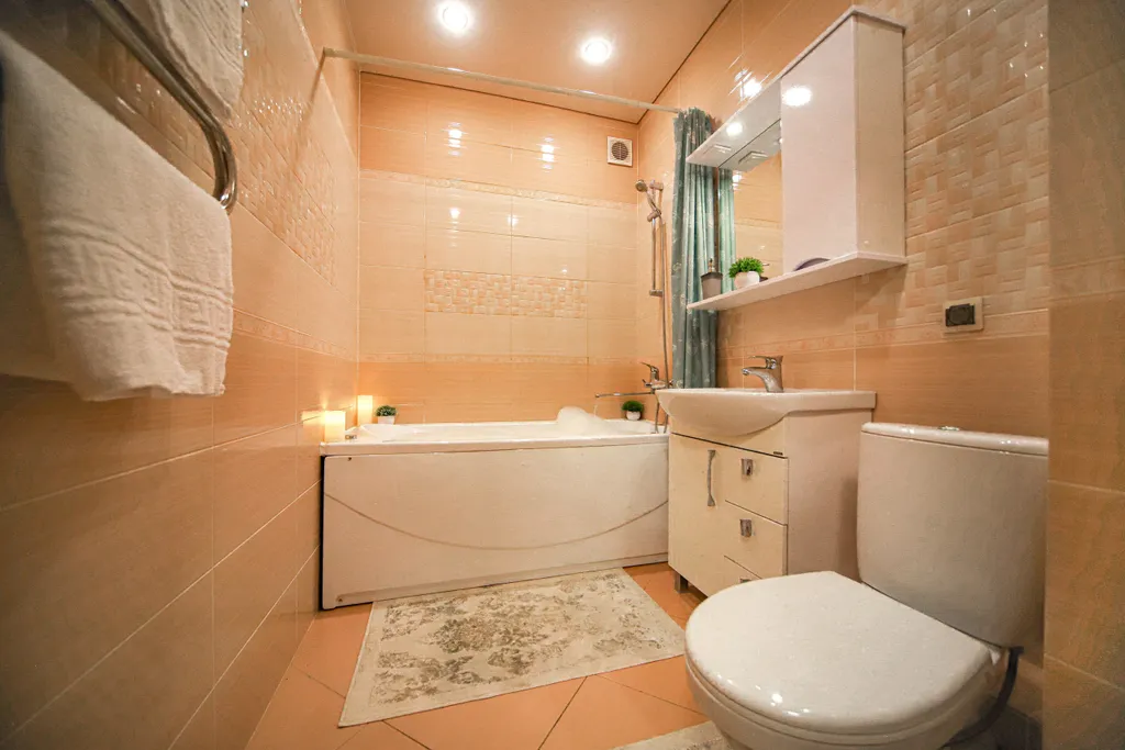 Просторная квартира с джакузи