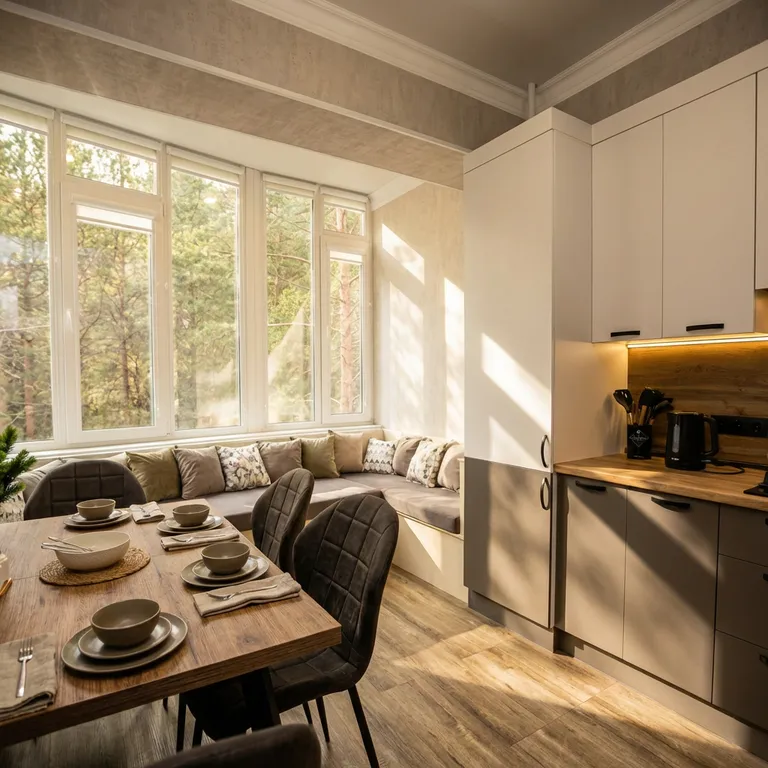 Стильная просторная квартира у подножия Эльбруса