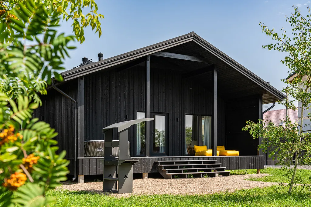 Коттедж Новый дом с джакузи с подогревом на террасе — Минино (Раменский м/о)