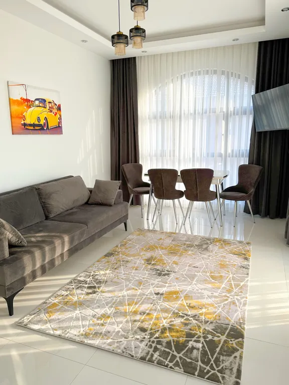 Квартира с видом на горы в 7 минутах от пляжа Клеопатра